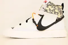 【中古】 NIKE メンズ スニーカー 28cm READYMADE × NIKE 21SS BLAZER MID CZ3589-100