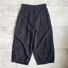 Y's Yohji Yamamoto ワイズ 立体ドット ジャガードパンツ 黒 - メルカリ