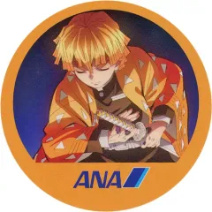 【中古】紙製品 我妻善逸(刀/ノーマル) 機内限定コラボメンコ 「鬼滅の刃×ANA」 国内線機内限定 子供向け配布品