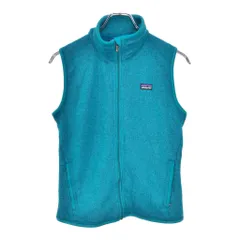 patagonia パタゴニア ベターセーター フリースベスト アウトドア ターコイズブルー(レディース S)中古 古着 V4734