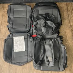 ブロス クラッツィオ N-BOX/N-BOXカスタム用 シートカバー 全席セット 【中古】Bros Clazzio ブラック 39EHG2041K 065042 / 22554