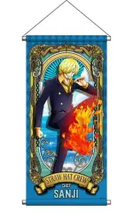 【中古】タペストリー サンジ アルティメットクルー 第2弾 ドでかタペストリー 「ワンピース」