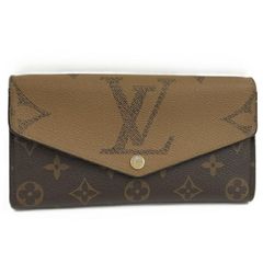 LOUIS VUITTON ポルトフォイユ サラ 二つ折り長財布 モノグラム ジャイアント ブラウン M80726