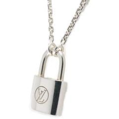 ルイヴィトン/LOUIS VUITTON　ペンダント シルバー ロックイット / パドロック ネックレス　Q93559　スターリングシルバー/Ag925【中古】　S-158027