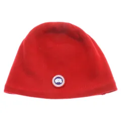 CANADA GOOSE (カナダグース) STANDARD TOQUE ロゴワッペン スタンダード トーク ニットキャップ ニット帽 5116M レッドのサムネイル