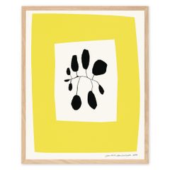 山口一郎 IDEE HANA yellow no.1 アートポスター イデー花 - メルカリ