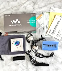 希少・貴重・レア・未使用 SONY ポータブルMDプレーヤー MZ-E505 希少・貴重・レア・未使用 SONY ポータブルMDプレーヤー MZ-E505