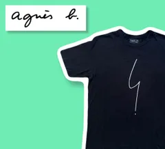 agnes b. homme アニエス・ベー オム Tシャツ カットソー ブラック サイズ M 日本製のサムネイル