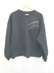 ◇ ⊆ ELLUV エルブ 裏起毛 長袖 トレーナー サイズS ブラック系 メンズ E  【1508060005366】