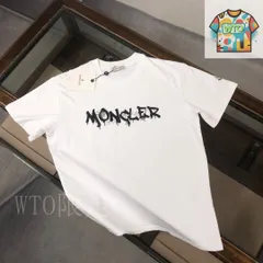 【今日特価】MON*CLER Logo Print カップル T