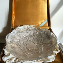 IRVING CUT GLASS ボウル クリスタル カットガラス USA - メルカリ