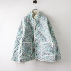 美品 サマンサモスモス Samansa Mos2 SM2 ダイヤキルトリバーシブルジャケット F/ライトブルー アウター キルティング【2400014379655】