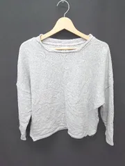 ◇ ⊇ bulle de savon ビュル デ サボン スウェット 長袖 プルオーバー サイズF グレー レディース E  【1411070015914】のサムネイル