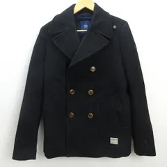 美品★G-STAR RAW ジースターロウ ピーコート ウール メンズ　L 黒 g-d13998-190905-1p.jpg
