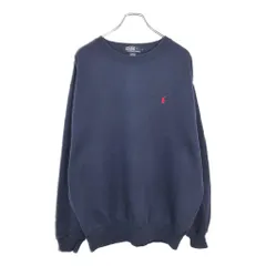 Polo by Ralph Lauren ポロ ラルフローレン スウェット ネイビー(メンズ L)中古 古着 V6899