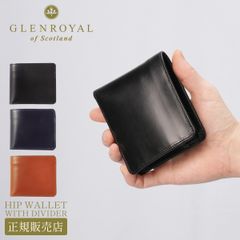 グレンロイヤル 財布 二つ折り財布 本革 ブライドルレザー メンズ レディース GLENROYAL 03-6171