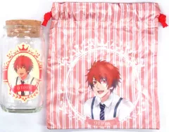 【中古】その他雑貨(キャラクター) 一十木音也 「うたの☆プリンスさまっ♪ ガラスボトル付アイドル巾着(ホワイトスーツver.)」