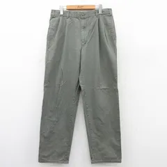 W34/古着 ドッカーズ パンツ メンズ 90s コットン グレー系 25sep09 中古 ボトムス ロング