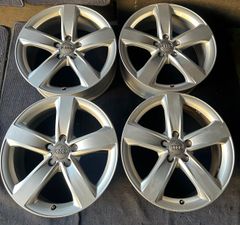 18インチ アルミホイール 8J ET32 112 ハブ66.5 アウディ アウディA3(8V)セダン 純正アルミ 18インチ8J ET46 PCD112 ハブ