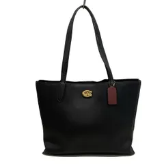 【極美品】COACH ウィロウ トート レザーブラック大容量 極美品】COACH ウィロウ トート レザーブラック大容量 - メルカリ