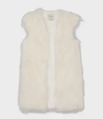 ZARA ファー ロングベスト