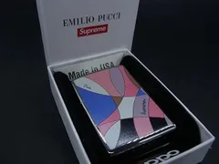 2024年最新】Supreme Emilio Pucci Zippoの人気アイテム - メルカリ