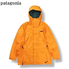 【希少】 90sヴィンテージ パタゴニア patagonia Storm Jacket ストームジャケット ナイロン マウンテンパーカー アウター アウトドア ストリート アメカジ M オレンジ メンズ