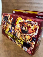 N【新品未開封】（2）ONE PIECE ワンピース ULTIMATE DECK カードゲーム 3兄弟の絆 デッキ ケース  スタートデッキ エース ルフィ サボ 麦わらの一味
