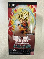 新品未開封 初期不良品 テープなし ドラゴンボールスーパーカードゲーム FB-05 未知なる冒険 BOX