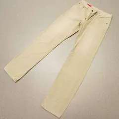 l40★ 日本製 EDWIN エドウィン 503 ストレート カラージーンズ ★ W30 薄いベージュ系 古着