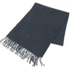 POLO RALPH LAUREN ポロラルフローレン  マフラー  ブラック/グレー  カシミア100％ メンズ　240001129872