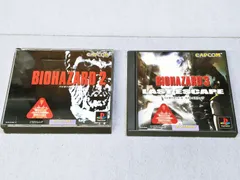 PS1 バイオハザード 2・3 ラストエスケープ 帯 ソフト 2点まとめ 起動エラー時返品可 セット プレステ