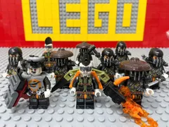 ☆ニンジャゴー☆ レゴ　ミニフィグ　大量10体　ドラゴンハンター　チュートイ　など　人形　兵士　敵　鎧兜