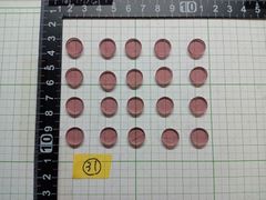 ステンドグラス丸目加工（３１）