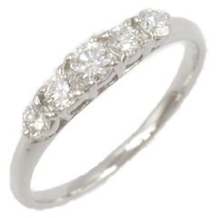 ジュエリー JEWELRY リング・指輪 ダイヤモンド リング ﾀﾞｲﾔ 2.3g #11 Pt900プラチナ ダイヤモンド リング レディース Used A