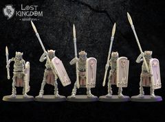 LOST KINGDOM ワークショップ ミニアチュア - Hurus Spearmen - Undying Dynasties不死身 王朝