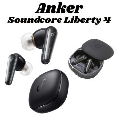 アンカー ワイヤレスイヤホン リバティ4 ノイズキャンセリング anker Liberty4 ミッドナイトブラック サウンドコア ANKER Bluetooth Anker Soundcore