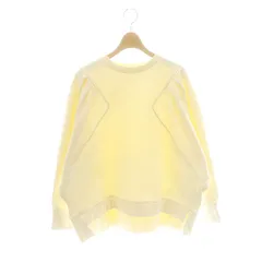 アドーア ADORE 24AW リボーンコットンカットソー 長袖 プルオーバー クルーネック コットン 38 M アイボリー /YQ ■OSのサムネイル