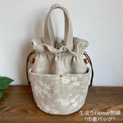 ハンドメイド バケツトートバッグ ミナペルホネン choucho 520 - メルカリ