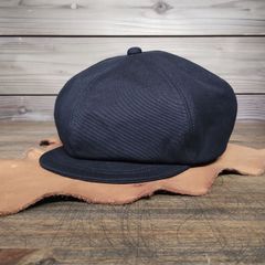 キャスケット 6P《￥6,000〜受注製作　納期1〜5週間》デニムキャスケット　帆布　アメカジ　古着　レトロ　ニュースボーイキャップ