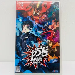 中古 | アトラス ゲームソフト 通常版 ペルソナ5 スクランブル ザ ファントム ストライカー Nintendo Switch 2020年製 HAC-P-AVLHA 【646】