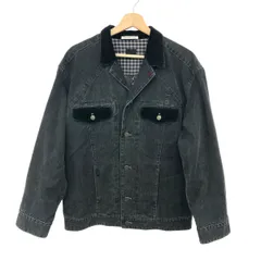 PAPAS パパス トラッカージャケット サイズ:M コーデュロイ切替    ブラック メンズ / 240001131942のサムネイル