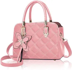 T.Y.ryanryan 母の日 ショルダーバッグ レディース 小さめ 斜めがけ ハンドバッグ 肩掛け 四つ葉( ピンク)