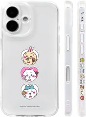 【数量限定】iPhone16 PLUS 用 ケース スマホケース アイフォン16 PLUS ミニ カバー かわいい 指紋防止 ワイヤレス充電対応 側面設計 TPU レンズ保護 クリア サイドデザイン iPhone 16 PLUS 用 JYKW005A