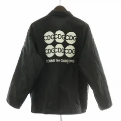 コムデギャルソン COMME des GARCONS GOOD DESIGN SHOP ナイロンジャケット アウター ステンカラー ロゴ バックプリント M 黒 ブラック IH-J003 /BBのサムネイル
