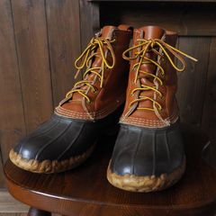 LLBEAN ビーンブーツ　ビンテージ　アメリカ製　80s L.L.Bean エルエルビーン ヴィンテージ 80s USA製 8ホール