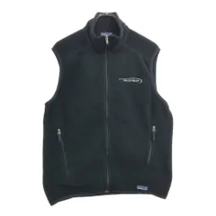 patagonia パタゴニア SYNCHILLA シンチラ フリースベスト アウトドア ブラック(メンズ M)中古 古着 V4653
