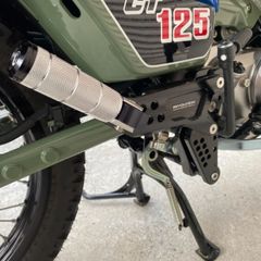 レボリューション ホンダハンターカブCT125ボディ取り付け型後部座席用ステップ/Revolution Honda CT125 Revolution Rear Passenger Foot Rest Pegs/リアパッセンジャーフットレスト フットペグ
