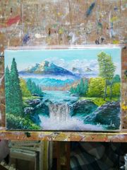 山の流れ