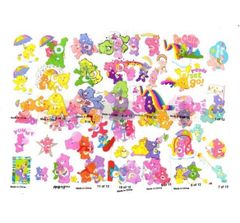 USA直輸入品　ケアベアシール 12枚セットB【送料無料】